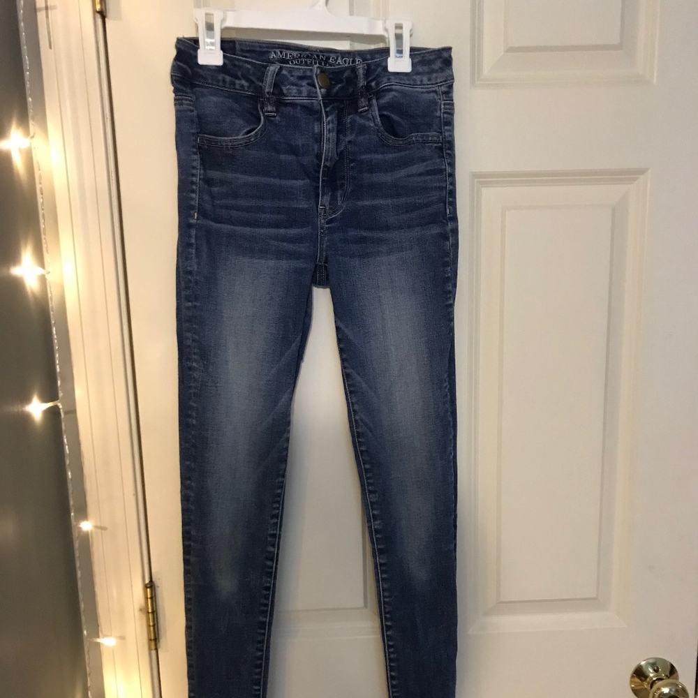 American Eagle High Waisted Super Stretch Jeans